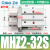 气缸小型平行mhz2-16d夹具气动气爪手指10D/20d/25d/32d/40d MHZ2-32S单作用