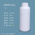 欧杜 塑料密封包装瓶存储瓶带盖酒精小分装瓶试剂瓶 600ml加厚-半透明