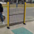 丰昂 无缝车间隔离网仓库隔断机器人围栏设备安全护栏网防护栏(孔2*10厘米丝粗3.5毫米) 高1.5米*宽1.5米