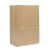 一次性牛皮纸袋吐司面包外卖打包带防油小吃烘焙包装袋子 厚20号500个