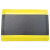 赫思迪格 PVC工业耐磨地垫 流水线用防滑垫橡胶垫 灰色0.9m×0.6m×20mm JG-1635