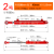 米囹定制适用HSG耳环小型液压缸单双向2吨缸径40工程农机油缸大全油顶 行程350mm