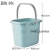 适配塑料加厚长方形手提桶桶塑料桶小方桶 蓝色20L