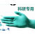 光明无粉乳胶手套 绿色芦荟手套灭菌独立包装加厚25双/盒丁腈橡胶 绿色芦荟乳胶手套（1盒） （25付/盒） L