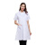 劳博士 LK044 白大褂 工作服学校化学实验室服护士服药店工装白色 短袖 女XL
