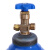 京京 定制适用工业CO2二氧化碳瓶氮气便携小型气罐钢瓶焊接水草鱼缸 4升瓶表一体（）