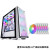 鑫谷（segotep） 直男360双水冷位电脑大机箱（E-ATX主板位/玻璃侧透/磁吸面板/高兼容性 白色机箱+6个溢彩白框彩虹风扇（彩灯）