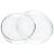 兰诗（LAUTEE）SY4053 玻璃培养皿加厚透明高硼硅细菌培养皿实验室耐高温玻璃仪器器皿 高硼硅150mm*5只