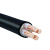 番禺五羊 正国标YJV4芯铜芯电缆线硬线电力工程阻燃控制动力电缆线缆 4芯25平方/米