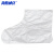 海斯迪克 一次性PE足膜套 塑料透明袋脚膜套袜套隔脏试鞋套HKsq-355 500个 