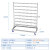 挂料车smt物料架贴片机存放车料盘车不锈钢pcb周转车挂钩架 96挂不带底盘1200*500*1800MM