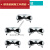 电焊面罩牛皮轻便透气焊工烧焊二保焊氩弧焊阻燃隔热眼镜面具头戴 透明镜5个(不含面具)
