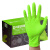 绿色一次性丁腈橡胶手套加厚耐用劳保工作耐磨维修汽修防油 爱马斯绿色50只/袋   M