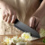 失传者菜刀套装家用厨房厨师切菜专用刀不锈钢刀具辅食小菜刀 黑刀五件套