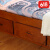初木原新款实木床 纯香樟木双人床1.8米全实木床1.5米单人促销五包到家 普通床不带抽屉储物 1800*2000