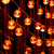 岁艺led灯串装饰灯氛围灯彩灯新年红灯笼10米100灯8功能闪烁插电款
