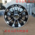 耐磨耐刺型4.50-10/5.00-10真空轮胎康帕斯钢丝胎 万达4.50-10加铝合金轮毂一套