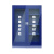 昊鹰   安保防暴器材柜器材柜防爆柜 防暴柜 蓝色1.6*1.2*0.4m