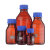 RICH LAB Schott棕色丝口瓶蓝盖试剂瓶50 100 250 500 1000ml德国进口 250ml