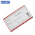 苏识 仓库货架塑料标签标识卡磁性材料卡片磁性物料卡 卡6*10cm 红色 特强磁 10个装 1310141
