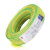 金龙羽 铜芯聚氯乙烯绝缘软电缆 BVR-450/750V-1*1 黄绿色 100m