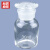 赫思迪格 玻璃广口瓶 大口试剂瓶 玻璃药棉酒精瓶 药剂存储瓶 透明30ml JG-331
