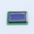 显示屏 蓝屏带背光 12864B液晶屏 字符型显示器 焊好排针  焊好排针
