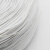 电镀锌铁丝扎线0.55 包塑铁大卷扎丝扁铁芯捆绳500米 黑/白色扎带 扎丝0.75白扁形500米