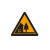 交通标志牌三角乡村道路警示牌左右急弯村庄慢让三叉路指示牌反光 反向弯路70三角厚度1.2mm
