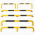 SMVP U型钢管护栏防撞栏柱M型道路隔离栏停车位挡车器消防栓U形桩护栏（货期3-5天） U型1000高300厚2.0