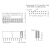 2.54mm间距 双排直插母座 排母2*2P/3/4/5/6/7/8/10P/12P/20P/40P 2*24P直母 铜镀镍(普通)