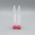 CNW ABEQ-33R0006-500 聚丙烯离心管(本色、尖底、带底座、红盖) 15mL 50个/架,500个/箱