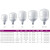 飞利浦（PHILIPS）LED灯泡天棚中低型节能超亮E27螺口节能灯大功率柱形灯厂房仓库灯泡大瓦数 30W-白光6500K 0310