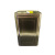 18L方形马口铁桶金属桶胶水树脂桶油漆涂料化工铁桶溶剂桶 18L白色大口拧盖铁桶