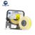 Lableshark适用于MAX线号机LM-370/380/390 亮面线号机打印带盒线号贴纸305Y  5mm*8m黄色