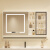 法恩莎（FAENZA）浴室智能除雾镜柜挂墙式卫生间单独镜子箱梳妆收纳置物柜收纳镜柜 58CM标准半镜柜白色 储物收纳