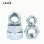 CBUB  8级高强度螺帽 GB6170A型1型 外六角螺母蓝白锌 M10(200个) 
