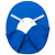 星工（XINGGONG）遮阳帽 建筑工地工程施工安全帽防晒套板大帽檐透气防晒帽 蓝色