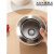 XZAN德国进口品质焖烧杯316不锈钢保温饭盒焖闷壶罐便携上班带饭学生 800ml白色内置折叠勺