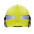 梅思安（MSA）F1XF消防头盔10158871灭火抢险救援头盔 外置电筒支架 黄色大号 定制拍前联系客服