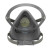 普达防尘面具工业粉尘装修灰煤矿硅胶面罩 含5片滤棉PD-8005