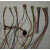 插头对讲可视门铃连接线DNAKE分机3芯线6芯线网线转接头 狄耐克专用4芯白头