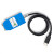 CAN FD分析仪PCAN FD USB转CAN FD 兼容PEAK IPEH-004022 PCAN FD C PLUS 中国蓝(12M) 支