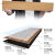 LISM自粘地板贴水泥地直接铺地板木纹地板贴防滑耐磨石塑地板 bo66(1平方)