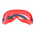 威陆 消防眼罩护目镜应急抢险救援野外防雾防飞溅森林防火扑火  红色防雾
