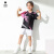 美极酷（meijiku） 羽毛球服儿童女童男童青少年速干网球衣服训练服夏短裤运动套装 M2002+M11白裤（男童女童一样） XXS