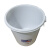珠塑（ZHUSH）大号塑料桶 圆形大容量 白色带盖45L