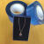 7丝包装膜 PVC静电吸附膜 饰品首饰珠宝保护膜 传承手镯膜 宽2.5厘米*200米