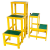 川工聚惠 电工绝缘梯凳 玻璃钢绝缘高低凳高压可移动凳 玻璃钢 二层/玻璃钢/500×600×800
