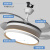 TCL照明吊扇灯风扇灯具客厅餐厅卧室简约LED隐形吊扇大灯中山灯饰 36寸-3档-变光-遥控